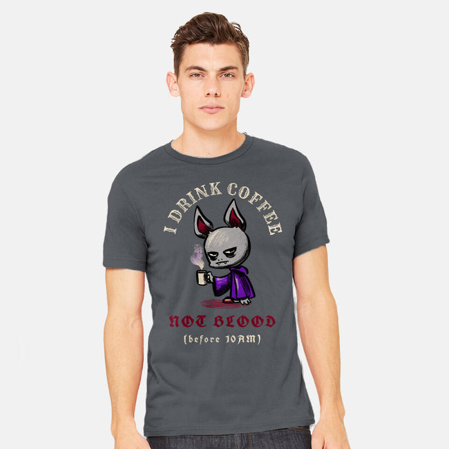 Morning Vampire Problems-Mens-Heavyweight-Tee-FunkVampire