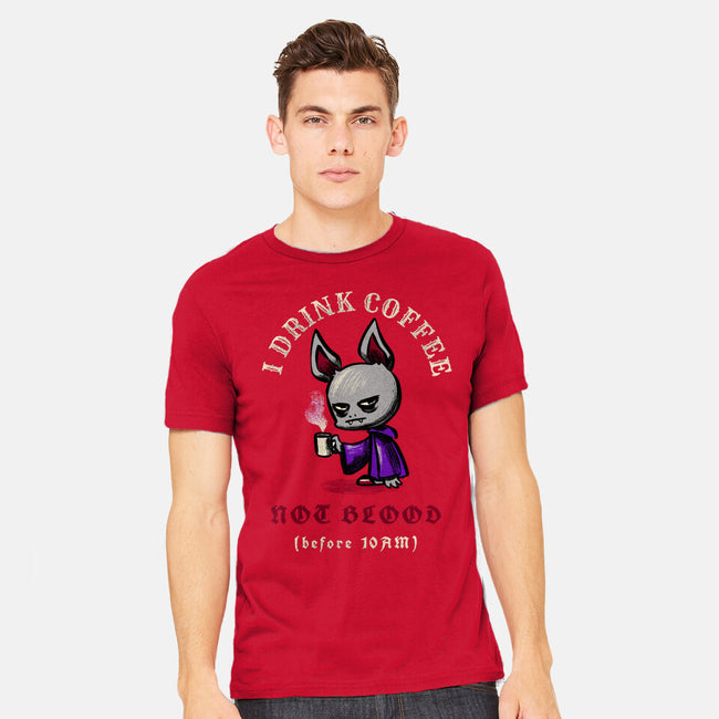 Morning Vampire Problems-Mens-Heavyweight-Tee-FunkVampire