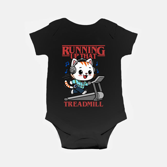 Running Up That Treadmill-Baby-Basic-Onesie-Boggs Nicolas