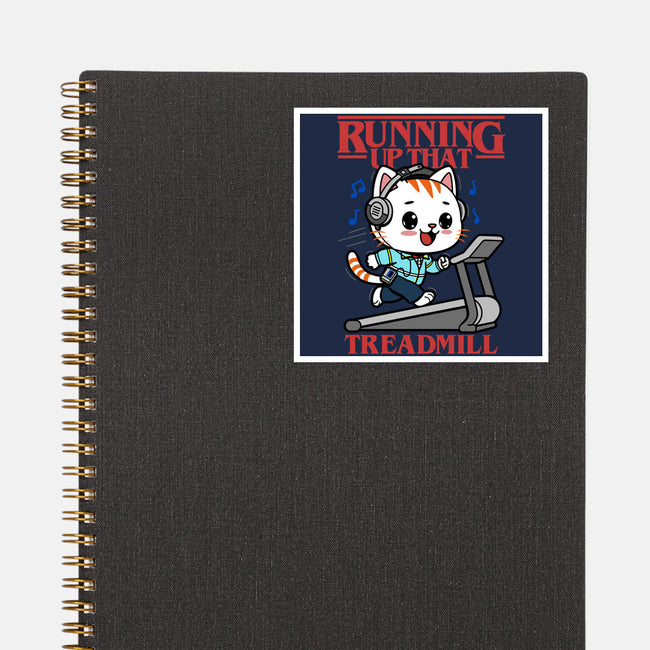 Running Up That Treadmill-None-Glossy-Sticker-Boggs Nicolas