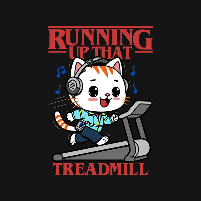 Running Up That Treadmill-None-Polyester-Shower Curtain-Boggs Nicolas