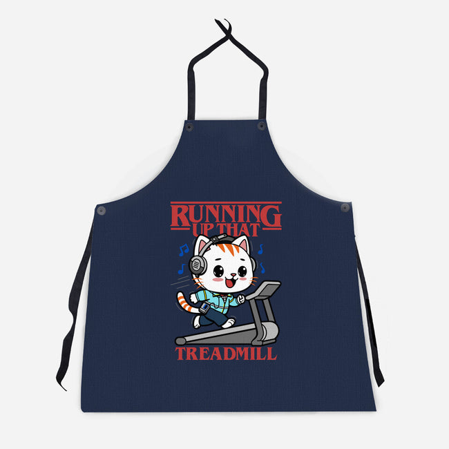 Running Up That Treadmill-Unisex-Kitchen-Apron-Boggs Nicolas