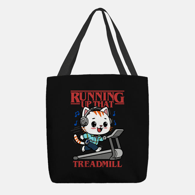 Running Up That Treadmill-None-Basic Tote-Bag-Boggs Nicolas