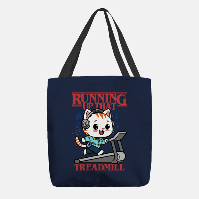 Running Up That Treadmill-None-Basic Tote-Bag-Boggs Nicolas