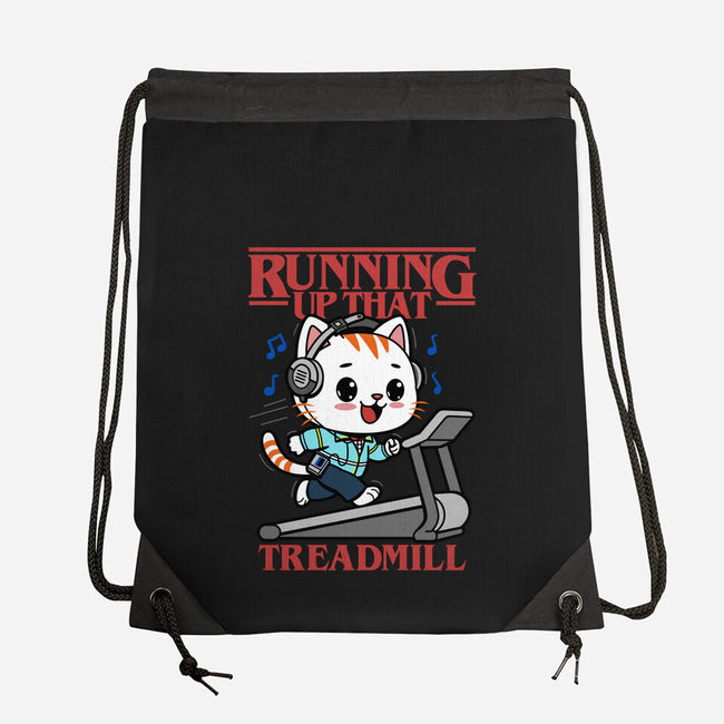 Running Up That Treadmill-None-Drawstring-Bag-Boggs Nicolas
