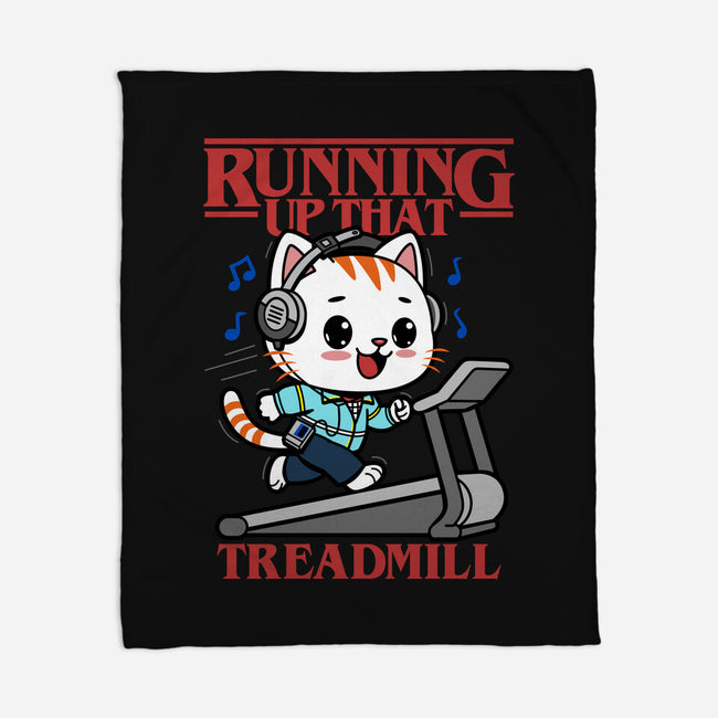 Running Up That Treadmill-None-Fleece-Blanket-Boggs Nicolas