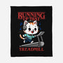 Running Up That Treadmill-None-Fleece-Blanket-Boggs Nicolas