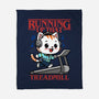 Running Up That Treadmill-None-Fleece-Blanket-Boggs Nicolas