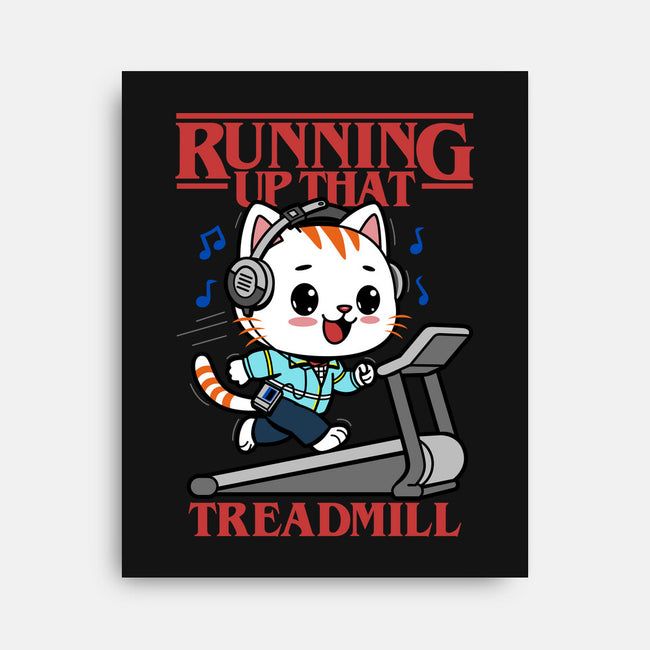 Running Up That Treadmill-None-Stretched-Canvas-Boggs Nicolas