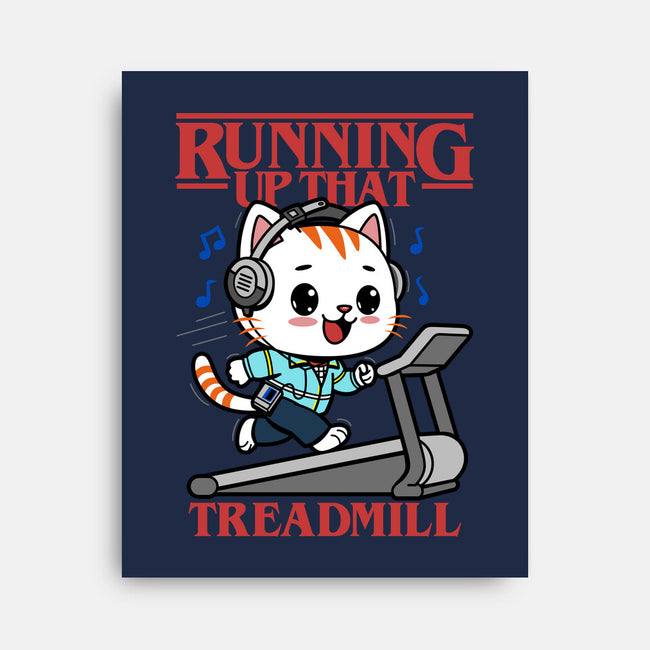Running Up That Treadmill-None-Stretched-Canvas-Boggs Nicolas