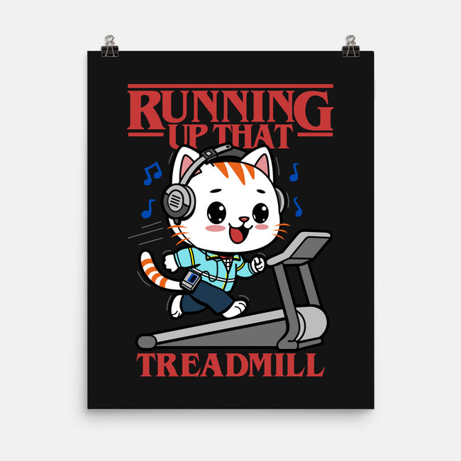 Running Up That Treadmill-None-Matte-Poster-Boggs Nicolas