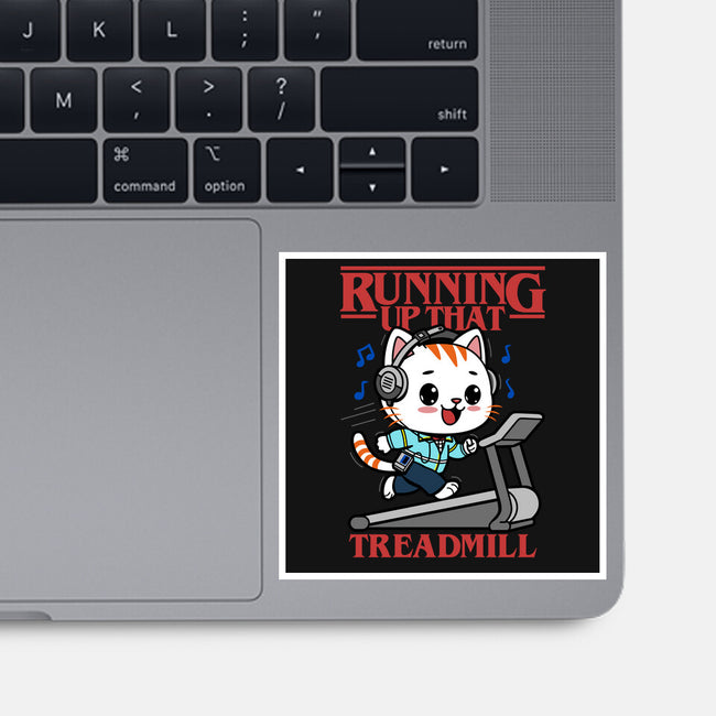 Running Up That Treadmill-None-Glossy-Sticker-Boggs Nicolas