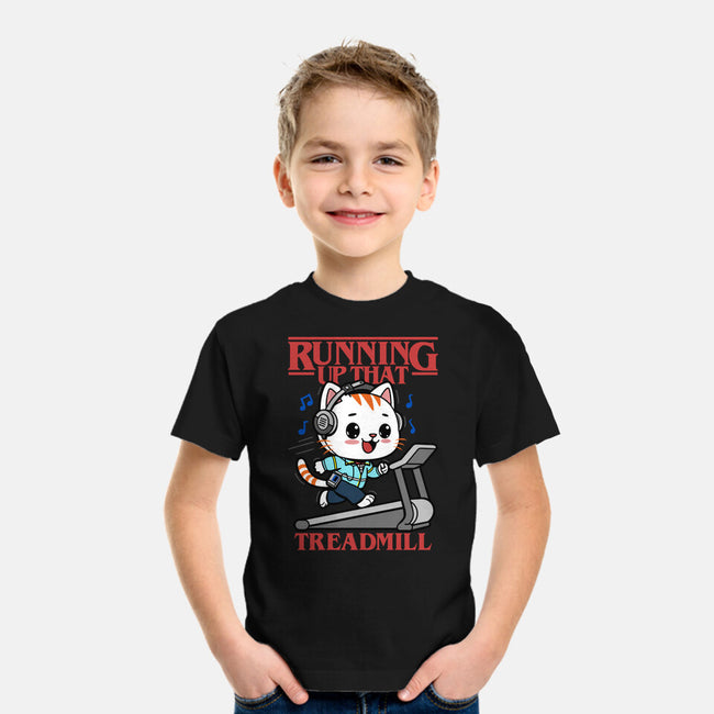 Running Up That Treadmill-Youth-Basic-Tee-Boggs Nicolas