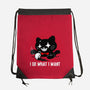 I Do What I Want Cat-None-Drawstring-Bag-krisren28