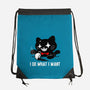 I Do What I Want Cat-None-Drawstring-Bag-krisren28