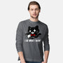 I Do What I Want Cat-Mens-Long Sleeved-Tee-krisren28