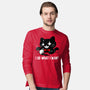 I Do What I Want Cat-Mens-Long Sleeved-Tee-krisren28