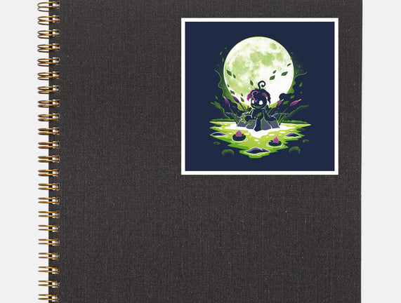 Digi Leaf Moon