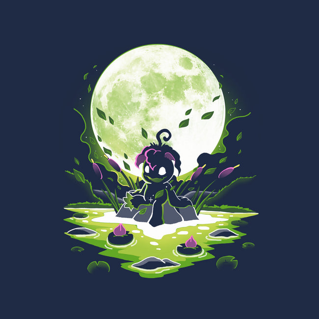 Digi Leaf Moon-Unisex-Pullover-Sweatshirt-Vallina84