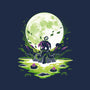 Digi Leaf Moon-Unisex-Zip-Up-Sweatshirt-Vallina84