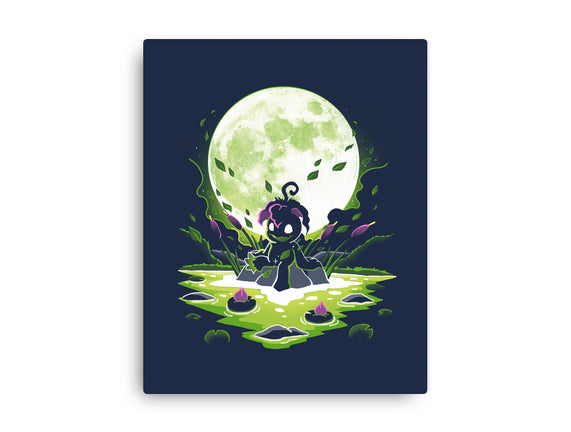 Digi Leaf Moon