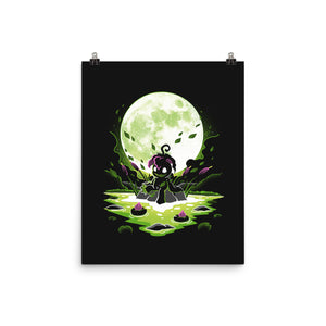 Digi Leaf Moon