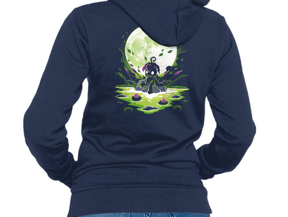 Digi Leaf Moon