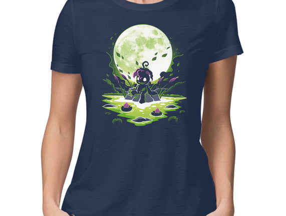 Digi Leaf Moon