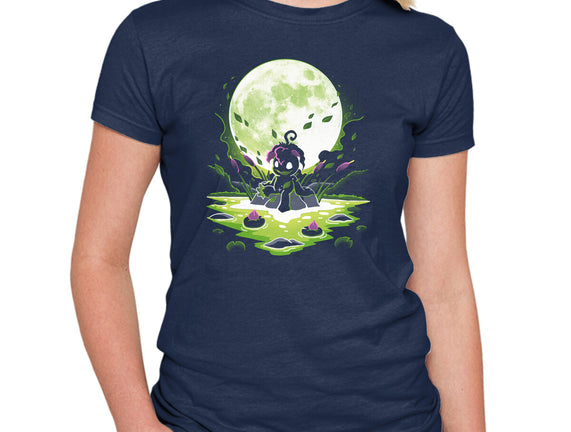 Digi Leaf Moon