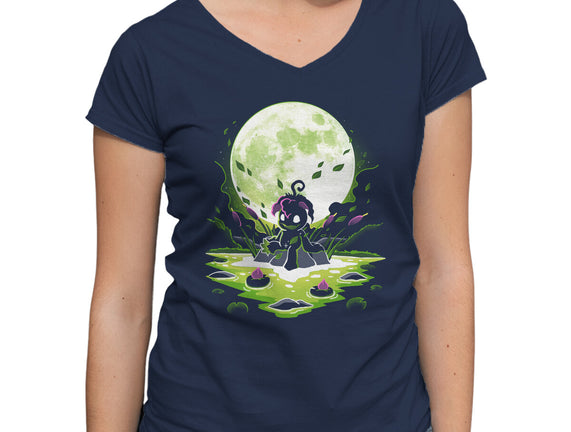 Digi Leaf Moon