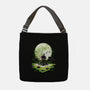 Digi Leaf Moon-None-Adjustable Tote-Bag-Vallina84