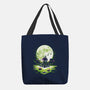 Digi Leaf Moon-None-Basic Tote-Bag-Vallina84