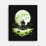 Digi Leaf Moon-None-Stretched-Canvas-Vallina84