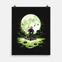 Digi Leaf Moon-None-Matte-Poster-Vallina84