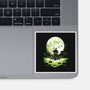 Digi Leaf Moon-None-Glossy-Sticker-Vallina84