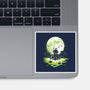Digi Leaf Moon-None-Glossy-Sticker-Vallina84