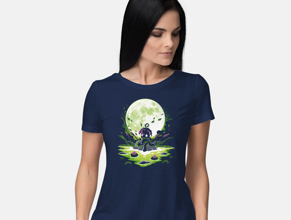 Digi Leaf Moon