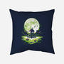 Digi Leaf Moon-None-Removable Cover w Insert-Throw Pillow-Vallina84