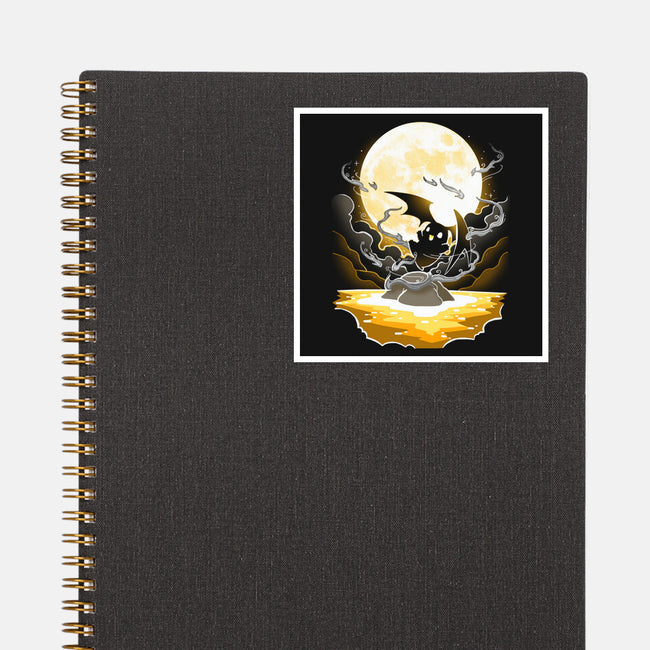 Digi Air moon-None-Glossy-Sticker-Vallina84
