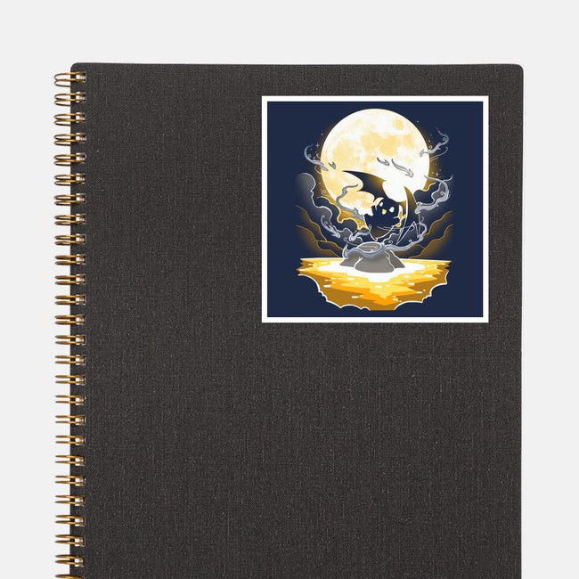 Digi Air moon-None-Glossy-Sticker-Vallina84