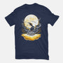 Digi Air moon-Mens-Heavyweight-Tee-Vallina84