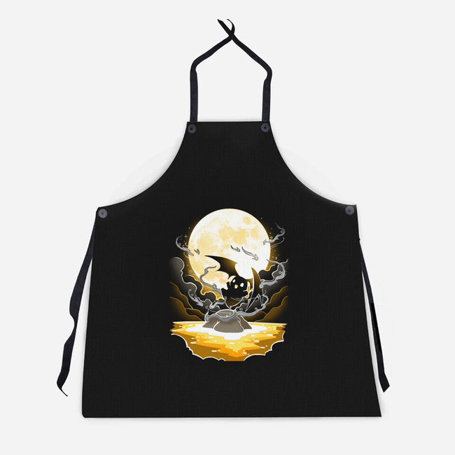 Digi Air moon-Unisex-Kitchen-Apron-Vallina84