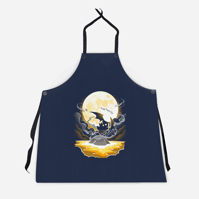 Digi Air moon-Unisex-Kitchen-Apron-Vallina84