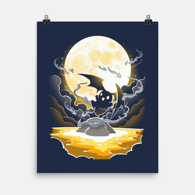 Digi Air moon-None-Matte-Poster-Vallina84