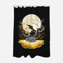 Digi Air moon-None-Polyester-Shower Curtain-Vallina84