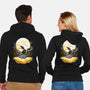 Digi Air moon-Unisex-Zip-Up-Sweatshirt-Vallina84