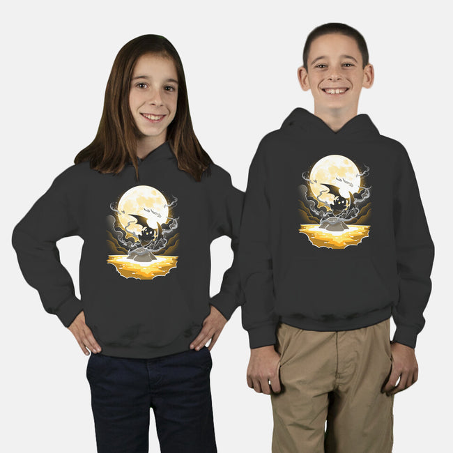 Digi Air moon-Youth-Pullover-Sweatshirt-Vallina84
