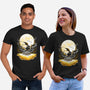Digi Air moon-Unisex-Basic-Tee-Vallina84