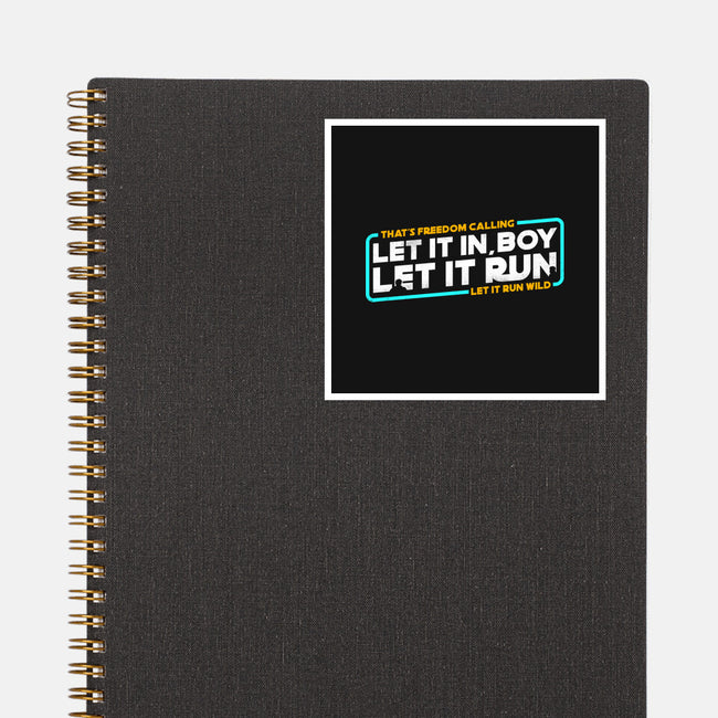 Let It Run-None-Glossy-Sticker-rocketman_art