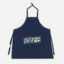 Let It Run-Unisex-Kitchen-Apron-rocketman_art